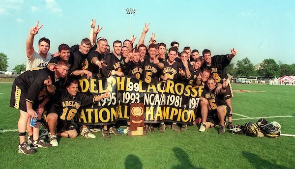 Adelphi has won seven DII men's lacrosse championships.