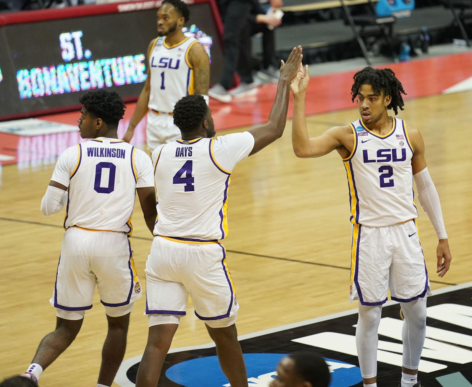 LSU beat St. Bonaventure in the NCAA tournament on Saturday