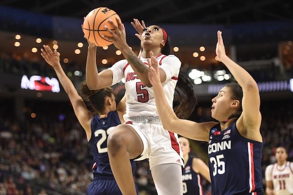 No. 2 UConn vs. No. 1 NC State