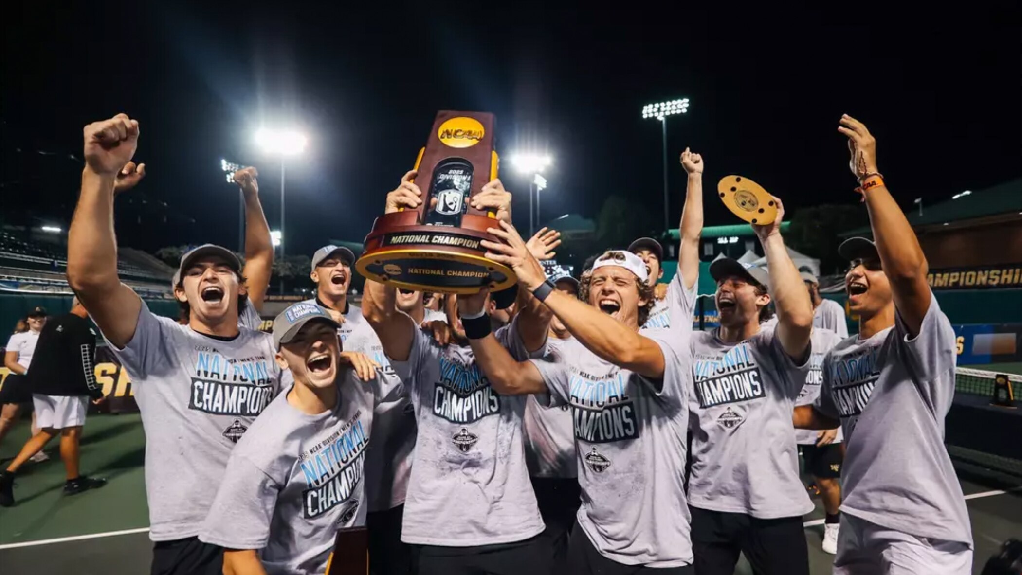 Wake Forest beats TCU to win 2025 NCAA DI men's tennis championship